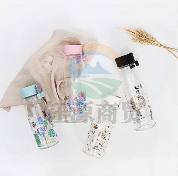 乐扣乐扣（LOCK&LOCK）LLG683 耐热玻璃水杯中国风印花杯530ml 颜色备注