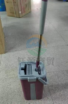 旋转拖把桶 免手洗拖布桶 懒人墩布好神拖 家用手压拖地桶 干湿两用