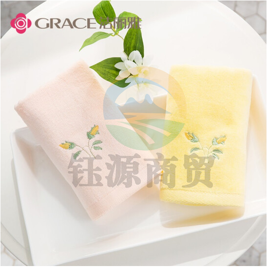 洁丽雅 毛巾 6223A 780mm*340mm 95g 随机颜色