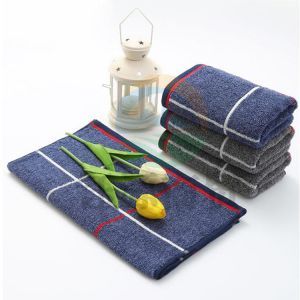 洁丽雅 毛巾 6729 740mm*330mm 蓝色