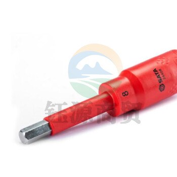 世达（SATA）24410 12.5MM系列VDE绝缘六角旋具套筒 10MM