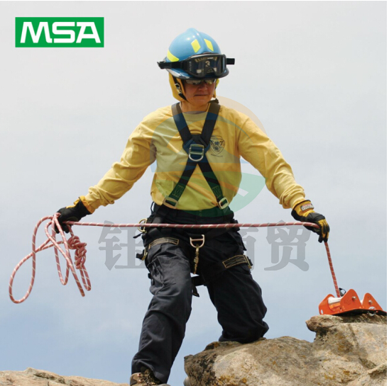 梅思安/MSA SRP508760150营救绳 直径11毫米尼龙材质载荷2498kg黑色(绳长45米/1条)