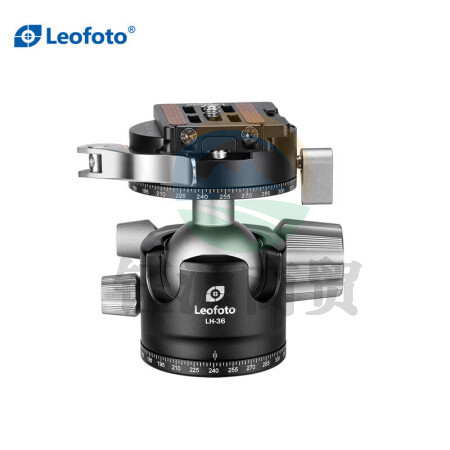 徕图(Leofoto)LH-36PCL 低重心双开口双全景夹座专业球形云台