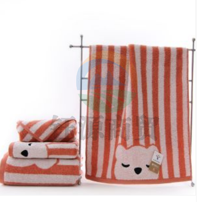 金号毛巾 S1131WH 76*35cm 舒特曼无捻提缎绣