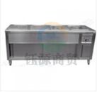 津御商厨 YC-12-15-4 快餐保温台商用不锈钢加热饭菜食堂售饭台 四格