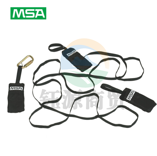 梅思安/MSA 10063441自救踏步带 黑色可收放织带踏步环