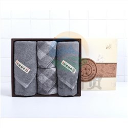 洁丽雅（Grace） 秀色-5 2条面巾2条方巾 棉桃礼盒 颜色随机