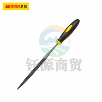 波斯（BOSI）半圆锉什锦锉修整锉钢锉金属锉刀打磨工具 BS507006（5×180MM）
