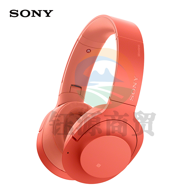 索尼（SONY）WH-H900N 蓝牙无线耳机 降噪耳机 头戴式 Hi-Res游戏耳机 手机耳机 暮光红