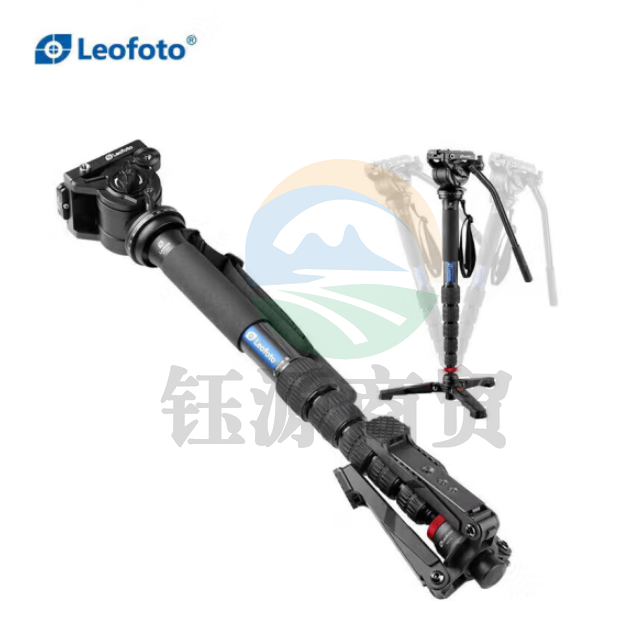 徕图（Leofoto）MP-326C+VD-02+BV-10 碳纤维手机相机单反独脚架云台套装