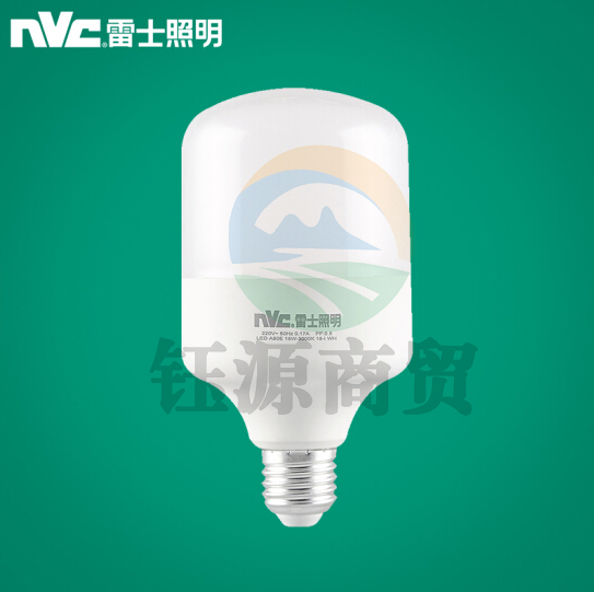 雷士照明（NVC）30W白光球泡 LED光源节能灯泡 E27大螺口家用商用大功率灯泡