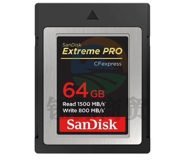 闪迪（SanDisk）64GB CF存储卡 4K 至尊超极速版内存卡 读速1500MB/s 写速800MB/s