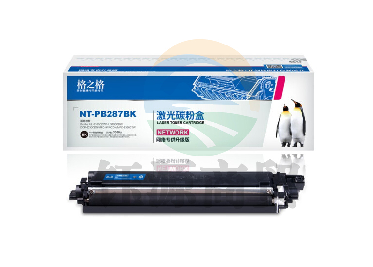 格之格/G&G NT-CB287FBK 粉盒 黑色 适用于Brother HL-3160CDW/HL-3190CDW/DCP-9030CDN/MFC-9150CDN/MFC-9350CDW