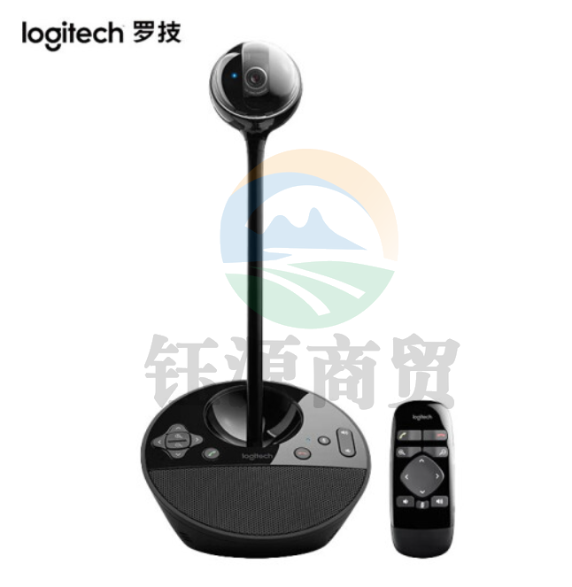 罗技(Logitech)BCC950高清商务网络摄像头 会议视频摄像头 直播摄像头 1080P 遥控摄像头