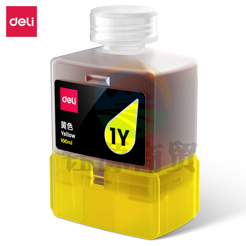 得力（deli）1Y黄色墨水瓶(黄色)(瓶) 适用得力L300系列