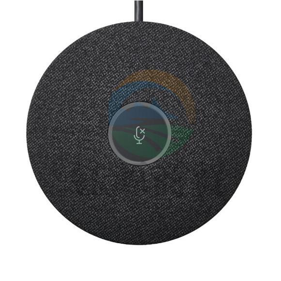 罗技(Logitech) V-U0049视频会议全向麦克风/一键静音/即插即用/适用于CC5000e扩展麦克风