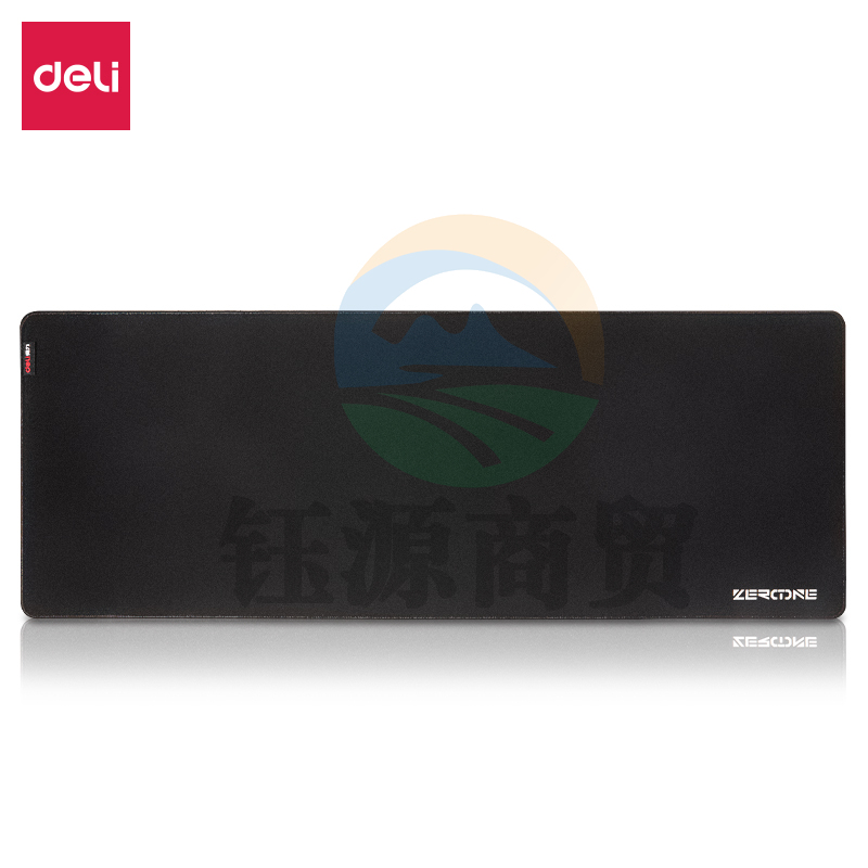 得力MJ001-G1游戏鼠标垫(黑)(块).