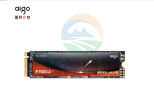 爱国者 (aigo) 2TB SSD固态硬盘 M.2接口(NVMe1.4) PCIe4*4 P7000Z 读速高达7450MB/s