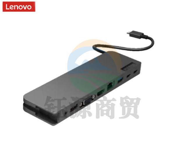 联想40AU0065CN 移动便携扩展坞 USB-C接口一转七迷你扩展坞