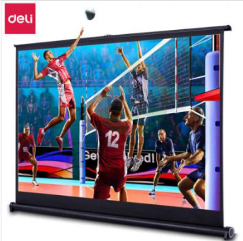 得力50445S地拉幕(黑)(支)