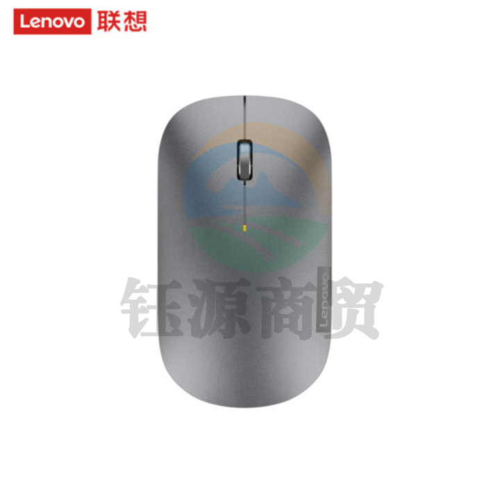 联想(Lenovo)无线鼠标轻音鼠标 Air Handle轻音无线鼠标 便携办公鼠标 风暴灰2022款