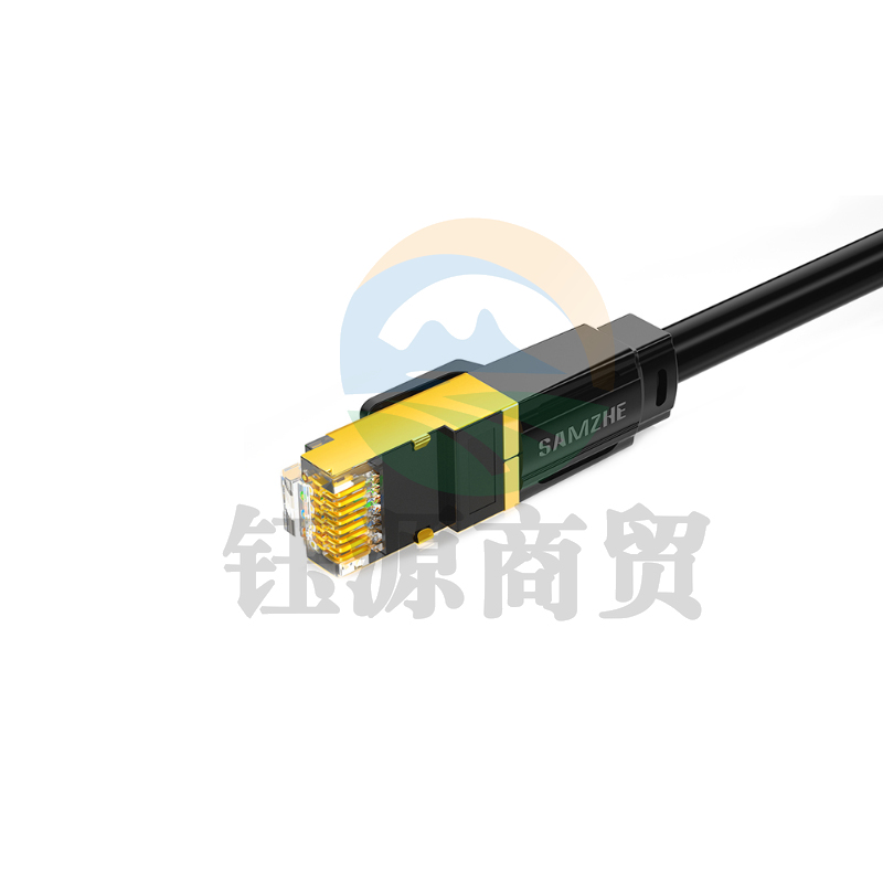 山泽(SAMZHE)八类网线 黑色3米 WX8030