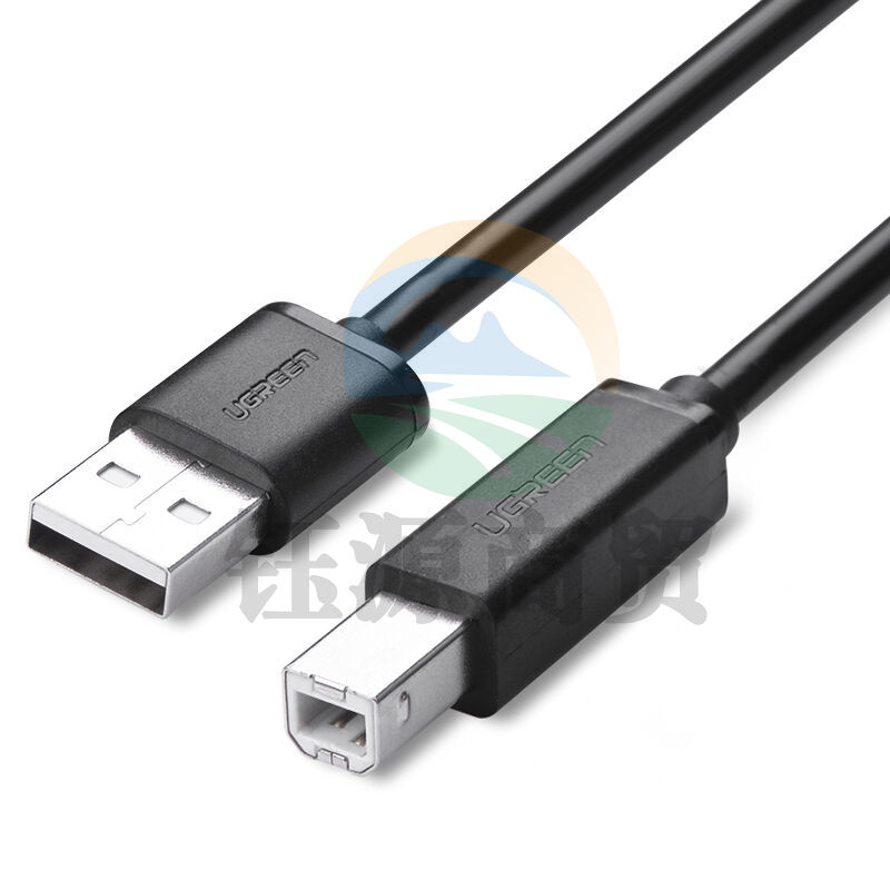 绿联10845 USB2.0打印机数据线 方口连接线 1.5米