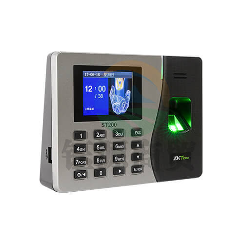 ZKTeco/熵基科技ST200 指纹考勤机 快速签到打卡机 自助报表 U盘/局域网传输