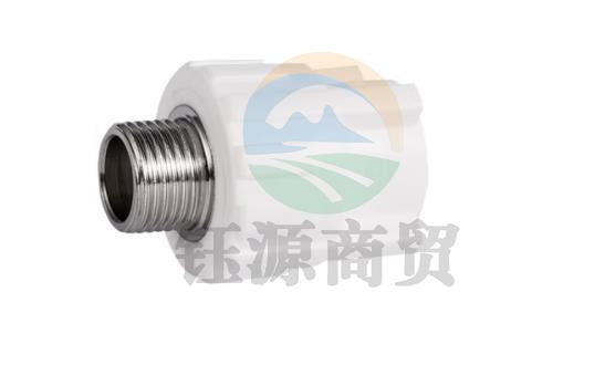 PPR水管配件外丝直接外螺纹活接头 ppr32*1寸