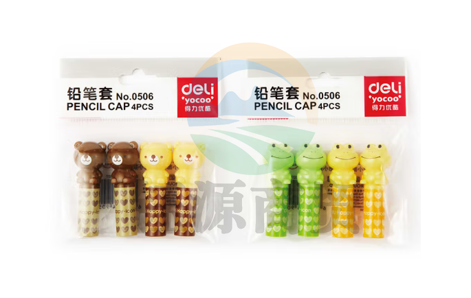 得力优酷0506铅笔套(混)(4个/包)