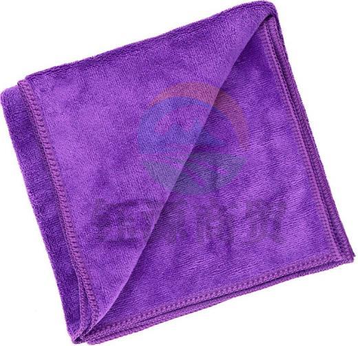 冰禹BYyc-147 洗车清洁抹布 超细纤维吸水毛巾35*75 紫色5条(大号)