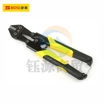 波斯（BOSI）双色柄断线钳钢筋剪钢丝铁丝大钳子鹰嘴剪刀断丝剪大力钳钢筋剪 BS230307（8寸）