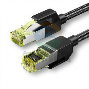 绿联 UGREEN NW150 七类网线 Cat7万兆棉网款网络连接线 工程家用8芯屏蔽纯铜双绞线 20米