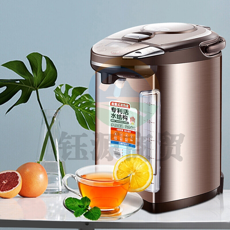 美的（Midea）电热水瓶热水壶电水壶304不锈钢水壶热水瓶5L多段温控电水壶