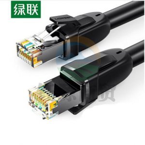 绿联 UGREEN NW121 电竞版CAT8类八芯双绞全铜镀金带屏蔽万兆网线 网络连接线 8米
