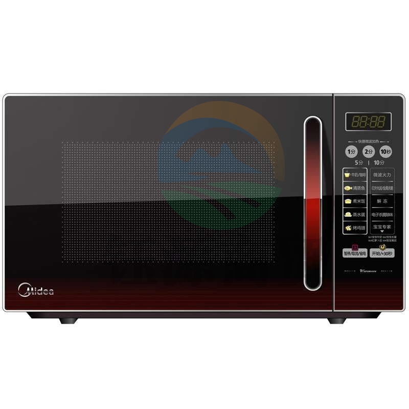 美的(Midea)EG720KG3-NR1  电脑版操作 家用微波炉 光波烧烤 平板式20L  微蒸烤一体