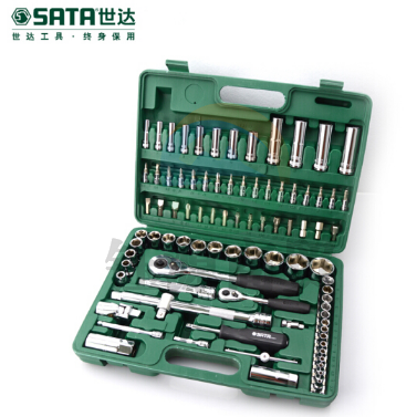 世达（SATA）09013 86件6.3x12.5MM系列套筒组套