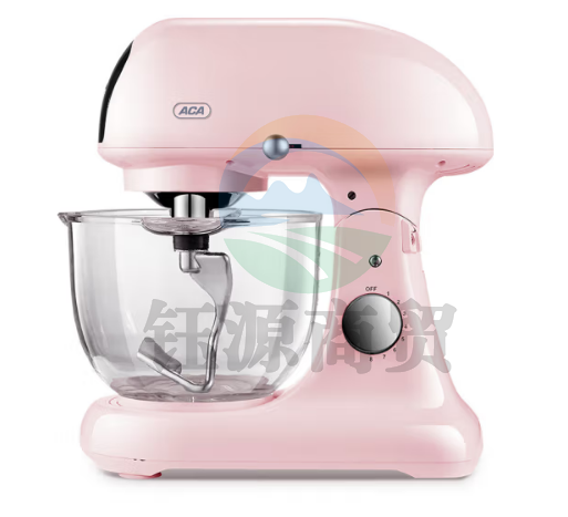 北美电器（ACA）厨师机家用小型多功能和面机揉面器全自动搅拌器ASM-DC850