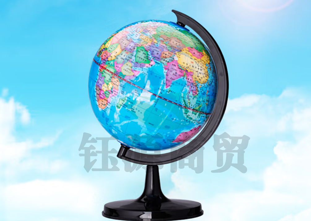 得力3035地球仪32cm(彩色)(台)