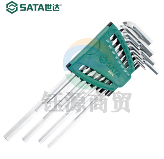 世达（SATA）09104 12件英制特长内六角扳手组套