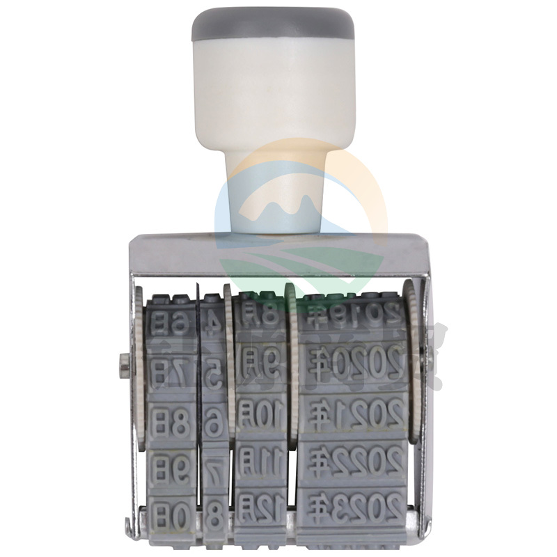 得力7527日期印(灰白)(台)