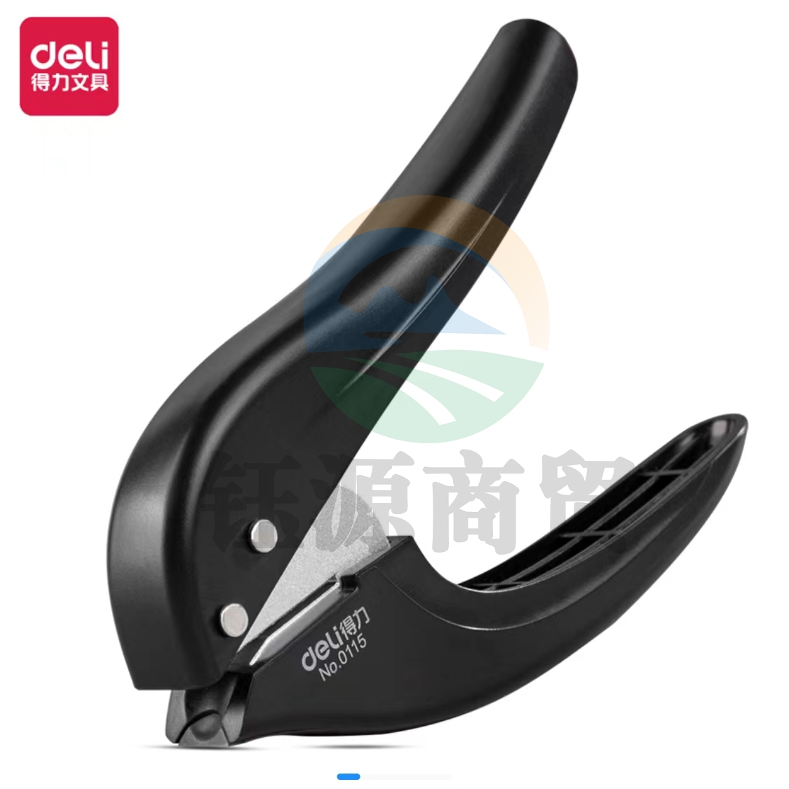 得力0115单孔打孔机(混色)(白，黑)(台)