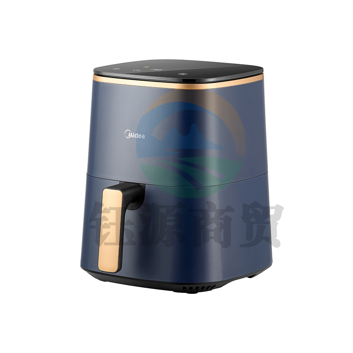 美的（Midea）MF-KZC4001 空气炸锅  家用智能  无油煎炸锅  多功能全息触屏  4L容量 （线下同款)