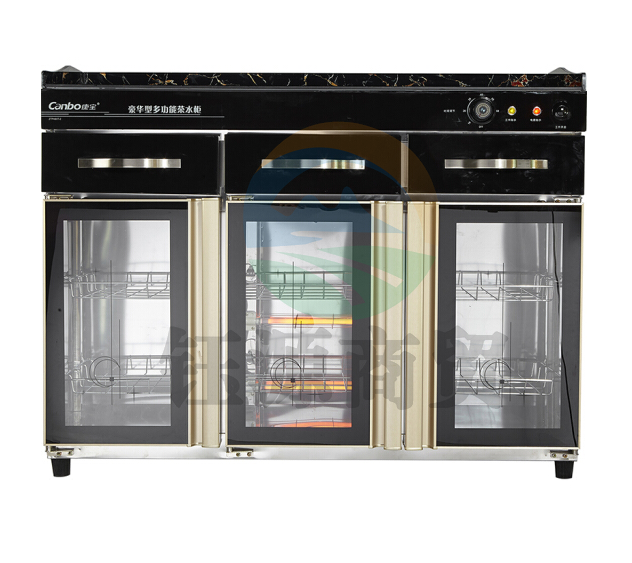 康宝ZTP400T-2 296L立式三门不锈钢红外线臭氧高温消毒柜