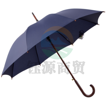 天堂伞弯柄伞木柄伞直杆伞晴雨伞长柄伞半自动伞 118e 藏青色