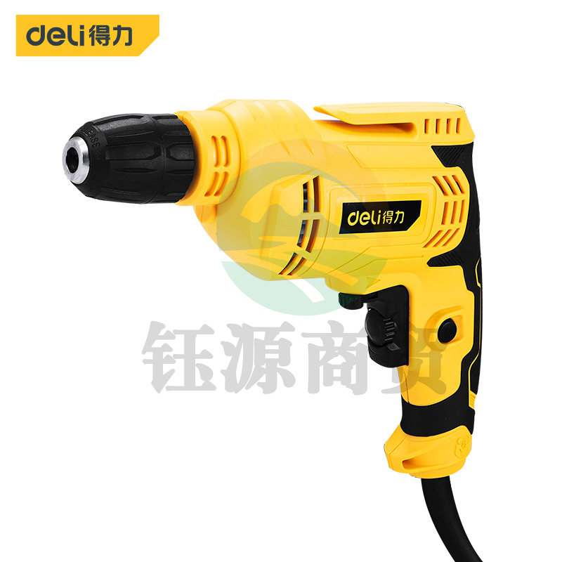 得力DL6283 电钻家用手电钻可调转速手枪钻电起子电动螺丝刀450W