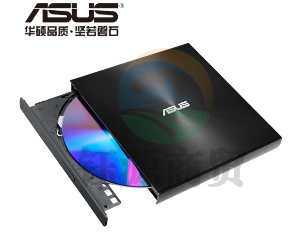 华硕 8倍速DVD刻录机 移动光驱 支持USB/Type-C接口 DRW-08U9M-U 黑色