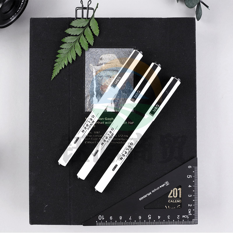 晨光（M&G）GP1390 全针管中性笔 0.5mm 黑色 12支/盒