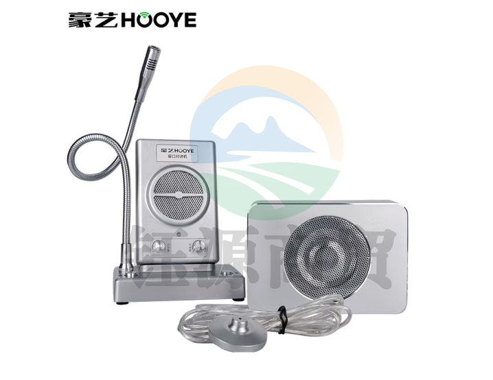 豪艺（HOOYE）HY609大功率窗口双向对讲机 银行柜台医院车站邮局窗口专用扩音对讲器