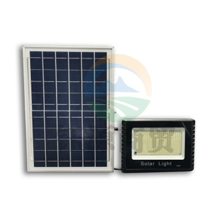 威诺华 100W 亮友太阳能投光灯 光控+时控+遥控 IP65 建议安装高度2.5-4m